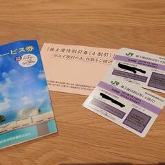【限定値下げ】JR東日本株主優待割引券2枚