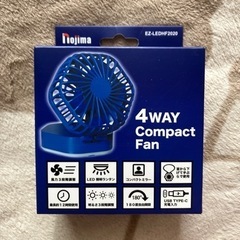ノジマ　4WAY Compact Fan