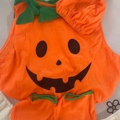 ハロウィン かぼちゃ コスプレ 100cm