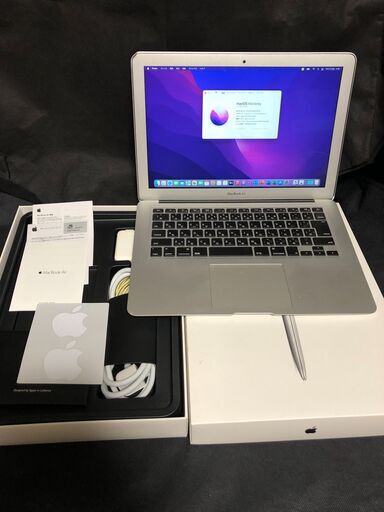 MacBook Air 13インチ Early2015・Office2019・Windows11とのデュアルブート設定済みで即使用可能
