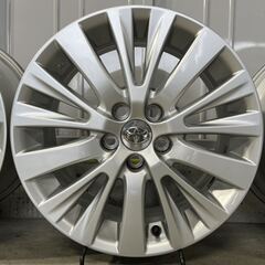 トヨタ 純正 7.5J-18インチ 5-114.3 +45 4本セット シルバー