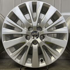 トヨタ 純正 7.5J-18インチ 5-114.3 +45 4本セット シルバー