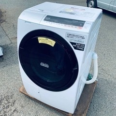 ♦️HITACHI 電気洗濯乾燥機【2019年製】BD-SX110CL