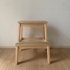 IKEA 脚立　椅子 
