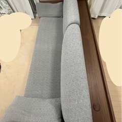 ニトリ3Way ベッドソファ(B1-USB2 GY/MBR)家具...