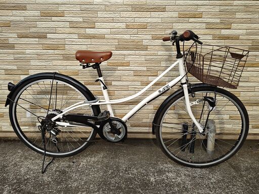 中古自転車 6段変速 26インチ LEDオートライト 軽整備済み 防犯登録対応 町田市 相模原市 MM290