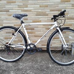 中古自転車 6段変速 500MM クロスバイク軽整備済み 防犯登録対応