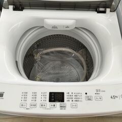 ☆ジモティー割有☆ハイアール 4．5K洗濯機 JW-U45A 2022年製 IK-