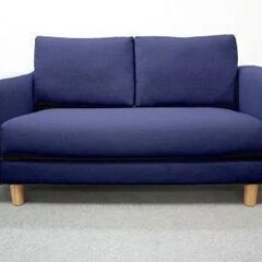 コアラ koala ソファー ネイビーブルー コアラマットレス 定価7万5000円　中古
