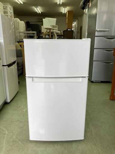 【リサイクルショップ　ピカソ　小松原】2020年製 TAGlabel 2ドア 右開きタイプ 85L 冷蔵庫 ホワイト AT-RF85B-WH★2856★