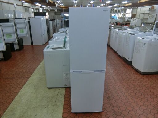 ID 074097　冷蔵庫２ドア　162L　アイリスオーヤマ　２０２１年　AF162-W