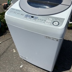 鹿児島市リサイクルストアスターズ吉野店】【中古】全自動洗濯機 