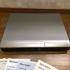 決まりました【無料】SHARP DVDレコーダー