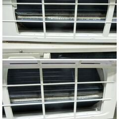 TAGlabel by amadana エアコン AT-HA2212-W/AC-HA2212 2022年製[おもに6畳用 /100V]「内部クリーン」機能 