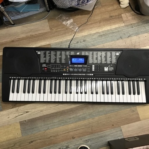 動作良好　電子ピアノ 61-KEY LIGHTING ELECTRONIC KEYBOARD MK-825