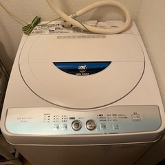 (受け渡し予定者決まりました)シャープ洗濯機5.5キロ　6月27...