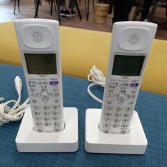 SHARP コードレス電話機 2台セット
