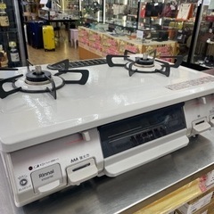 【ドリーム川西店御来店限定】 リンナイ ガステーブル 都市ガス用 RTE597BE   着火音確認のみ／クリーニング済み 【2001863255600771】