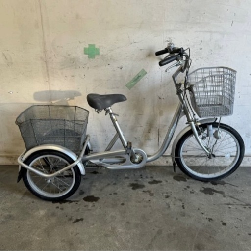 406★岐阜発　△ DL WAGON / 大人用三輪自転車 / 自転車 / スイング固定切替付き / 変速無し / 走行確認 / 防犯有り / 現状品　R5.5/9★