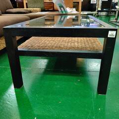 愛品倶楽部柏店】 PERFORMAX ガラストップローテーブル ウォーター