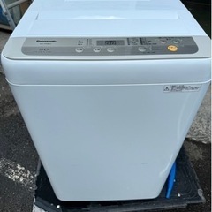 Panasonic ② 洗濯機　2019年製　5.0kg