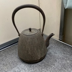 南部鉄器 南部鉄瓶 及川恒作