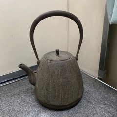南部鉄器 南部鉄瓶 及川恒作