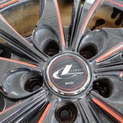 値下げWed\'s18インチ                          プリウス　キレイ　100ピッチ　5穴 LEONIS TE　