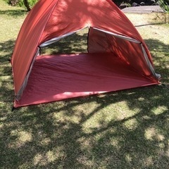 いい天気のテント
