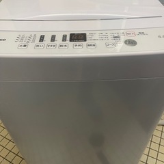 2021年　ハイセンス   洗濯機　5.5kg