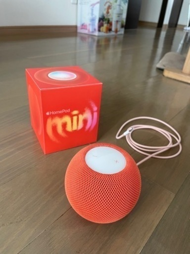 apple homepod mini(オレンジ)