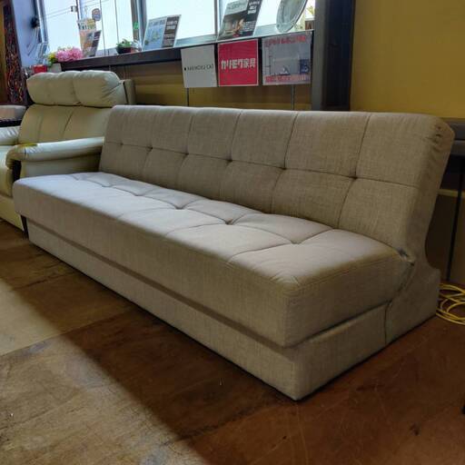 【愛品倶楽部柏店】ソファベッド 座面下収納スペース付\t\t\t\t\t\t\t\t\t\t\t\t\t\t