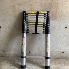 【引取り限定】 伸縮はしご PTH 5.0mはしご 梯子　安定 コンパクト 軽量