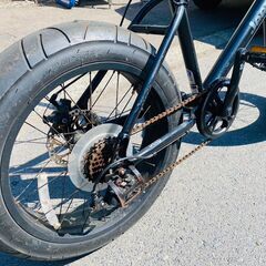 Z1405　ファットバイク　JEEP　7段変速機能付き　20インチ　※訳あり一部破損有　札幌　リサイクルれお　東区本町店