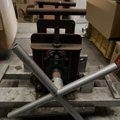 山九　H型ガイドレール専用の3本ロールベンダー 山九 H型ガイドレール専用の3本ロールベンダー