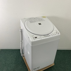 縦型乾燥洗濯機 ベージュ系 ES-PW8J-C [洗濯8.0kg /乾燥4.5kg /ヒーター乾燥(排気タイプ) /上開き] SHARP｜シャープ  通販 | ビックカメラ.com