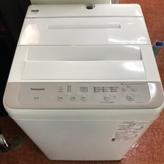 洗濯機　6kg 2022年製　Panasonic