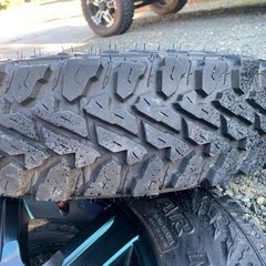 ナイトアイボーテ-ジムニー JB23 純正ホイル  タイヤyokohama GEOLANDAR