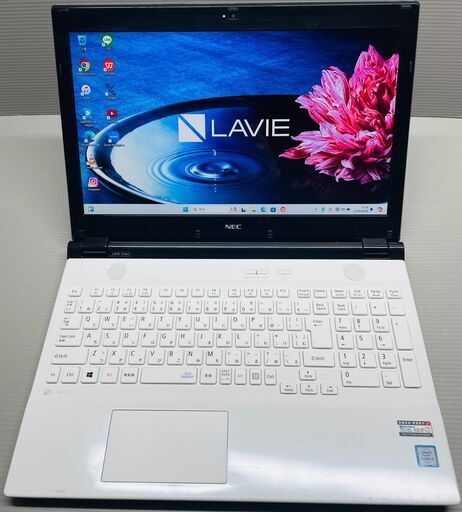 保証1ヶ月、インボイス対応、代引き発送可！Windows11、Core i5、SSD256GB(新品)、メモリ8GB、NEC製ノートパソコン、CD,DVD,Blu-rayドライブ、カメラ、Bluetooth、ACアダプター付属、ブルーレイ、エヌイーシー、LaVie、ラヴィ、ラビー、ノートPC、Microsoftoffice、Word、Excel、PowerPoint、Outlook