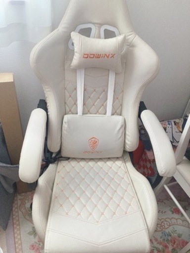 家具 椅子 白 ホワイト dowinxゲーミングチェア