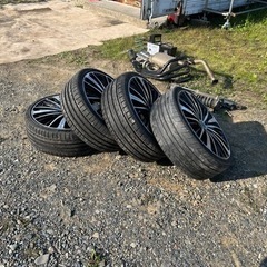 7本まとめてお願いします！　100pcd プリウス　19インチ