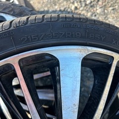 7本まとめてお願いします！　100pcd プリウス　19インチ