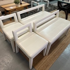 ベンチ4脚セット