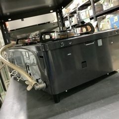 (都市ガス用) Paloma(パロマ) 水無し片面焼 コンパクトガステーブル IC-S37-L 都市ガス（12A・13A） ニュートラルグレー