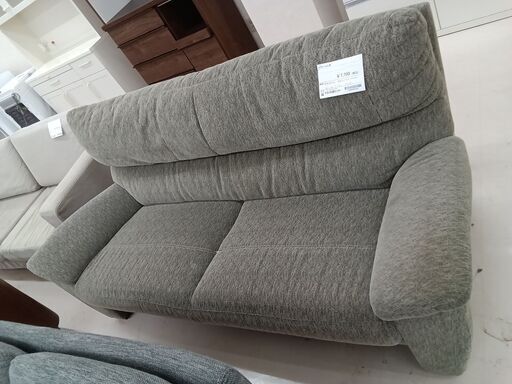 ★ジモティ割あり★  ソファー グレージュ W185×D82×H85 クリーニング済み TC3240