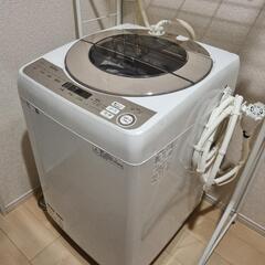 【ネット決済】洗濯機 シャープ 9kg ES-KSV9C-N