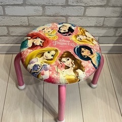 ディズニー プリンセス丸椅子