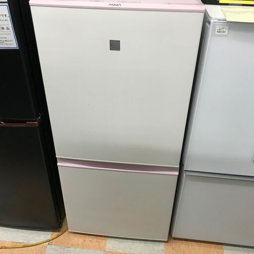 冷蔵庫 アクア AQR-16E5 2018年製 W(幅)52.5×D(奥行き)57.6×H(高さ)116cm ※保証3ヶ月