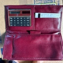 電卓付き財布