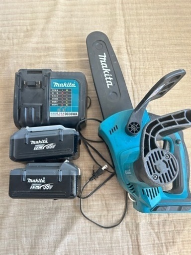 中古/動作確認済み マキタ　充電式チェンソー
